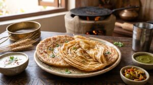 Classic Layered Wheat Paratha