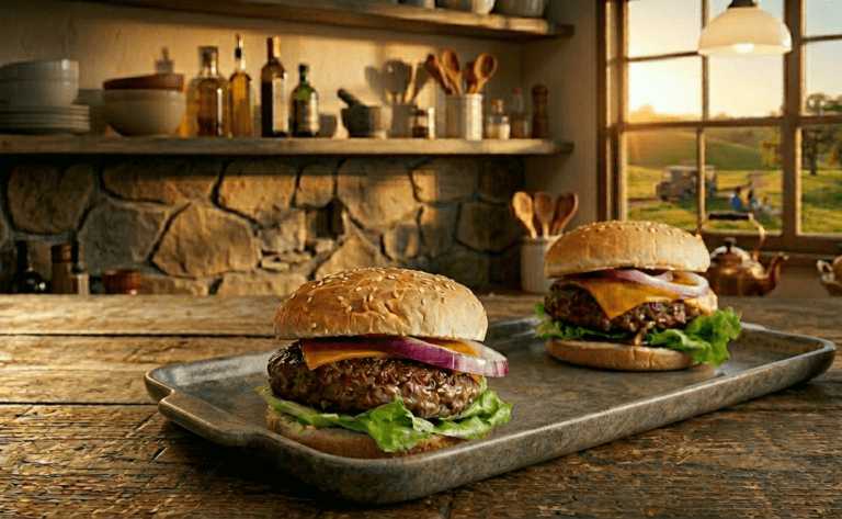 Inside My Kitchen: Next-Level Apple Maple Turkey Burgers with Maple-Dijon Glaze