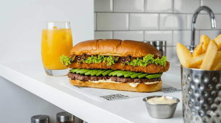 My Ultimate Double-Protein Sub Burger: How to Layer It Perfectly with Avocado