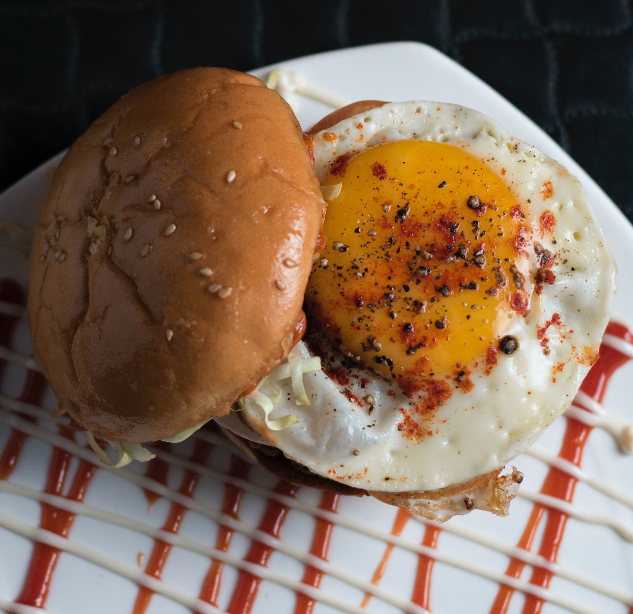 Fried Egg Beef Burger