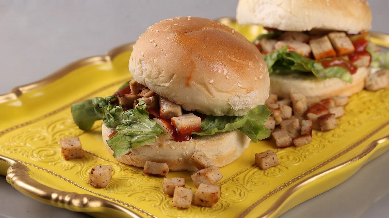 Craving Solved: My Proven Recipe for a Restaurant-Quality Chicken Chunks Burger