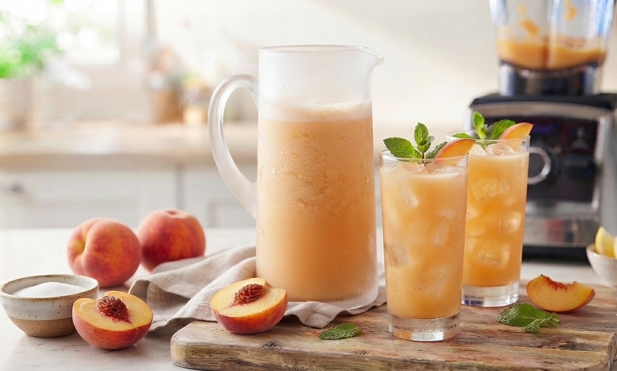 My Favorite Refreshing Peach Juice: The Ultimate Summer Drink Trend for 2026