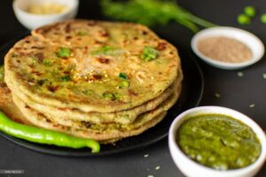 Stuffed Roti With Mince Meat Filling