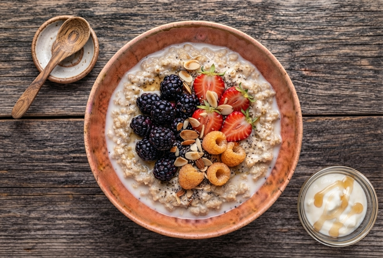 Level Up Your Breakfast: My Secret to the Perfect Milky Oat Porridge Bowl