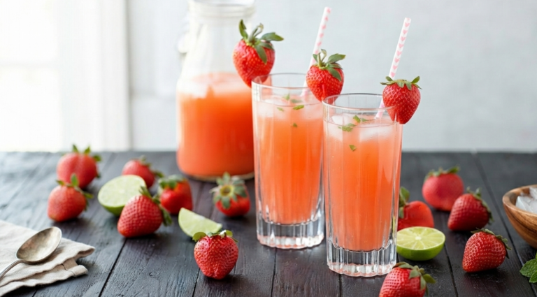 The Ultimate Homemade Strawberry Mint Lemonade: My Refreshing Drink Recipe