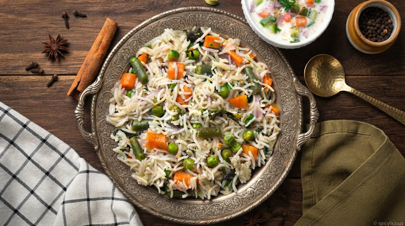 The Ultimate Vegetable Indian Pulao: My Tested Method for Fragrant, One-Pot Perfection