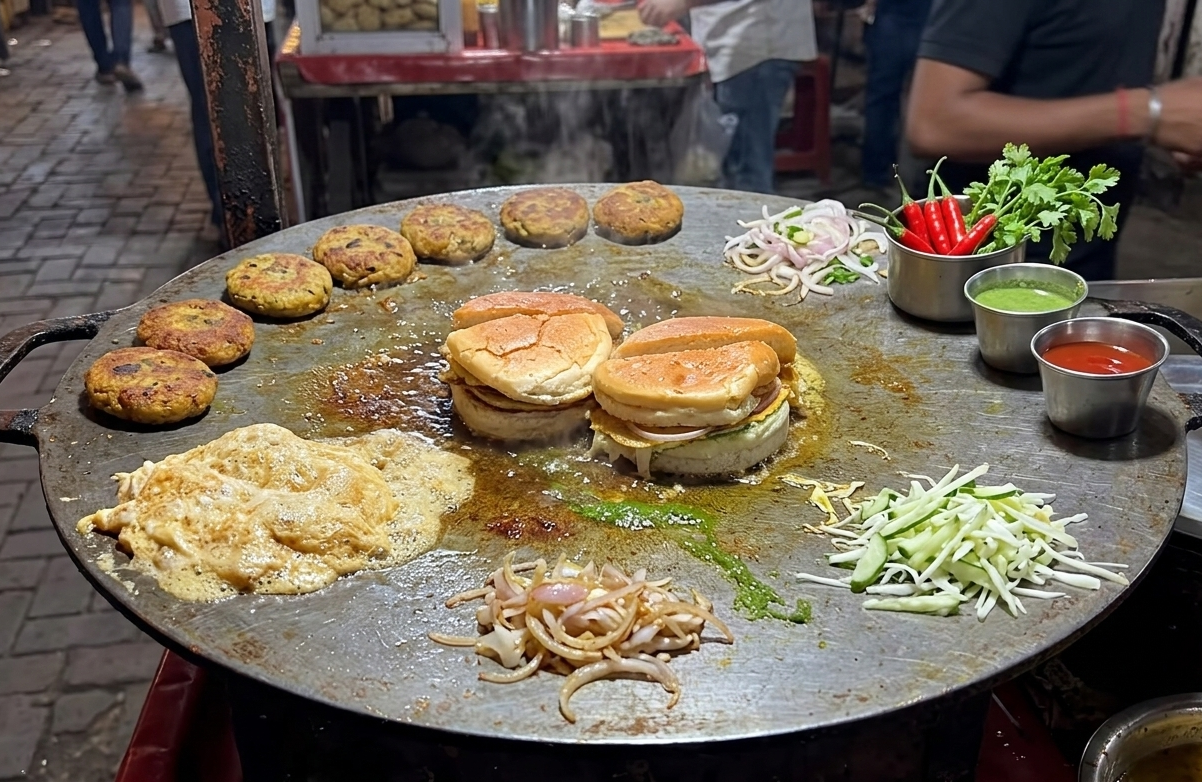 Comparing Street Style Ben Burger in Melbourne vs Karachi Bun Kabab