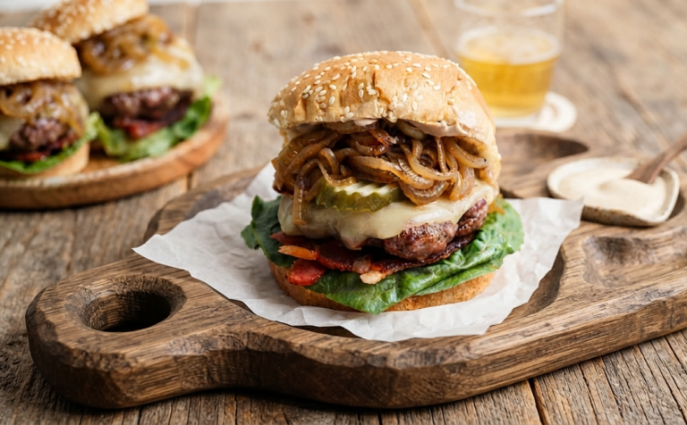 I Stopped Using Raw Onions: The Caramelized Onion Burger Guide