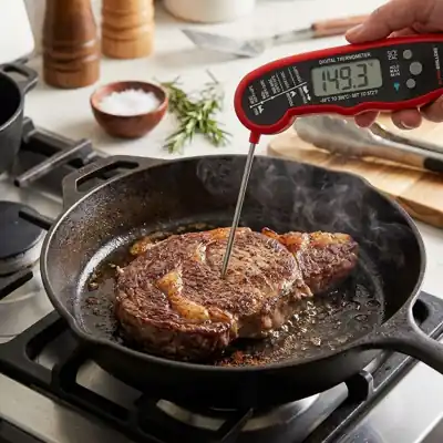 Instant-Read Digital Meat Thermometer