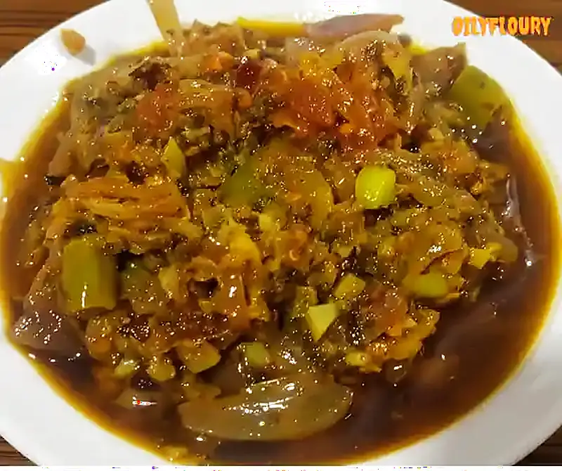 Karela Pyaz (Chopped Bitter Gourd Sabzi with Onions, My Chopper Method)